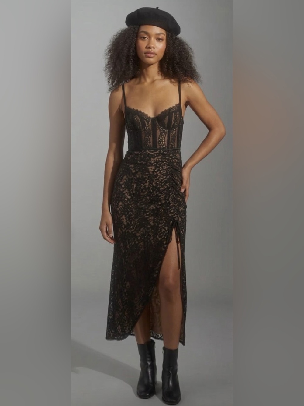 Urban Outfitters Angelica Corset Midi Dress, size M